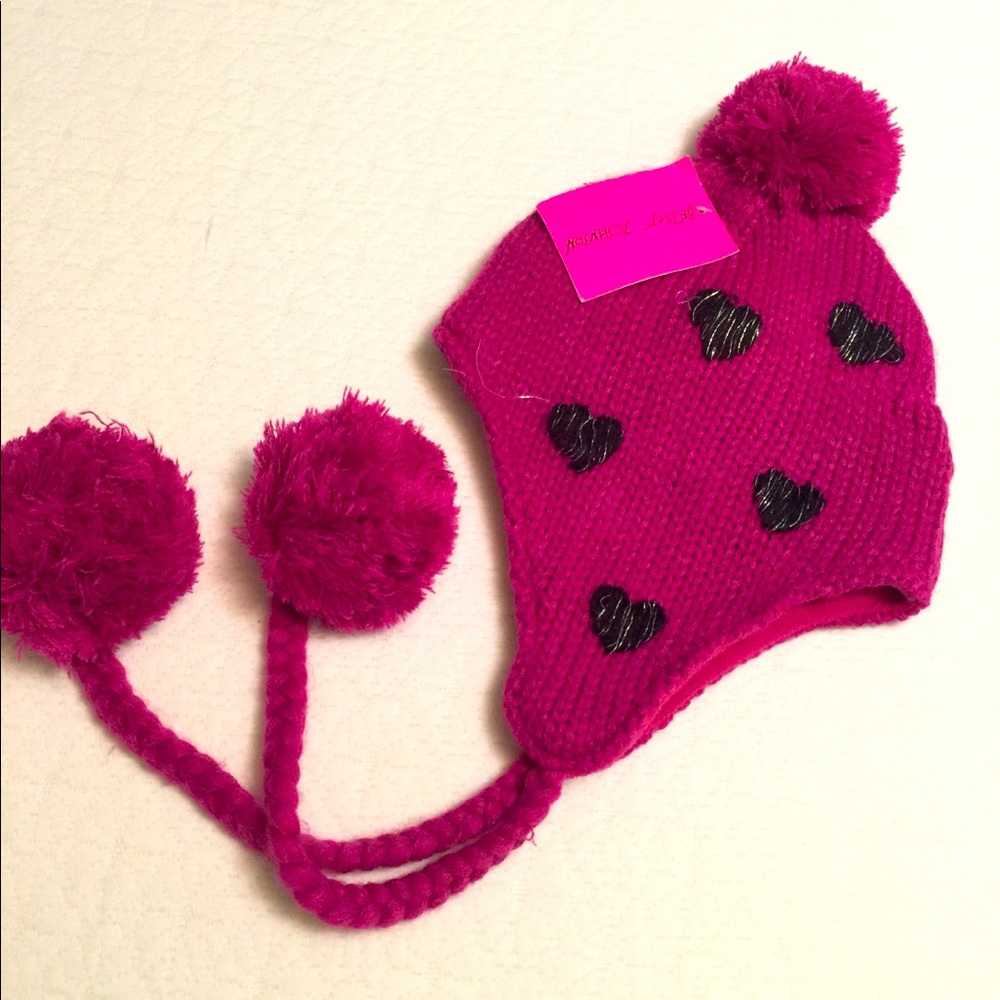 Adorable Betsey Johnson Knit Hat